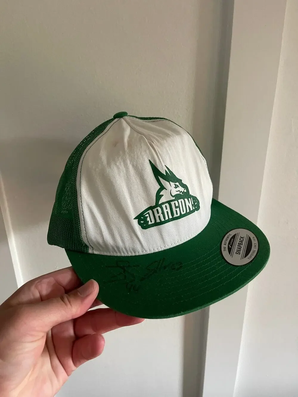 Dayton Dragons signed baseball hat